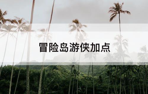 冒险岛游侠加点