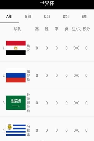 世界杯比分