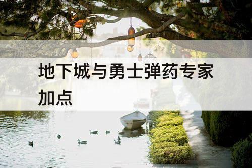 地下城与勇士弹药专家加点