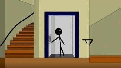 火柴人电梯逃生  v1.1图1