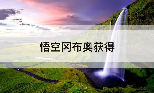 悟空冈布奥获得