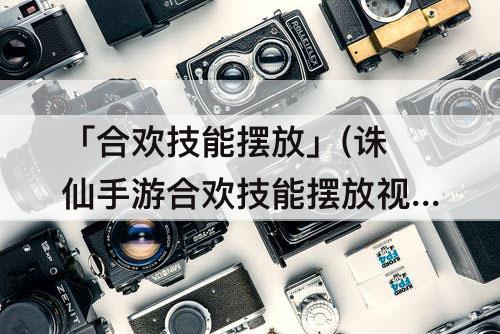 「合欢技能摆放」(诛仙手游合欢技能摆放视频)