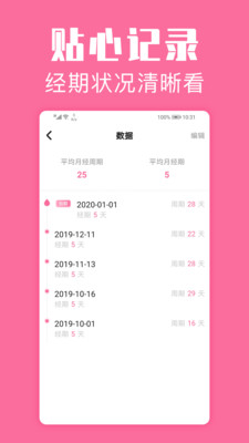 大姨妈月经期管家