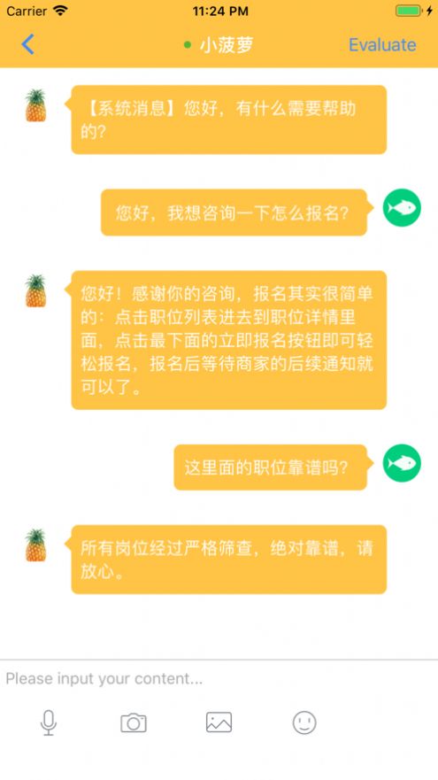 菠萝兼职