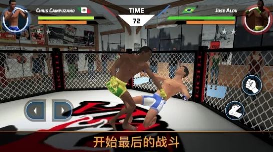 MMA格斗比赛3d