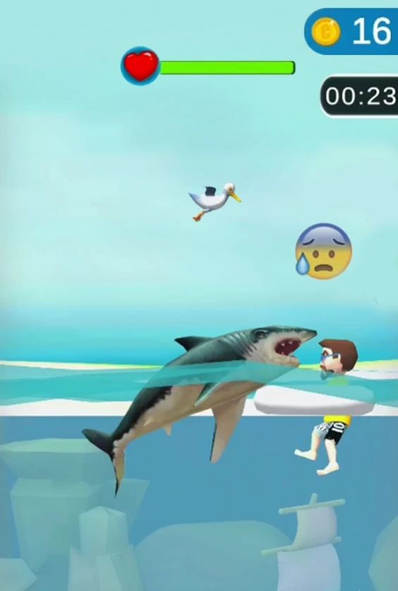 鲨鱼狂潮3D  v2.0图3