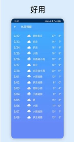 天气预测