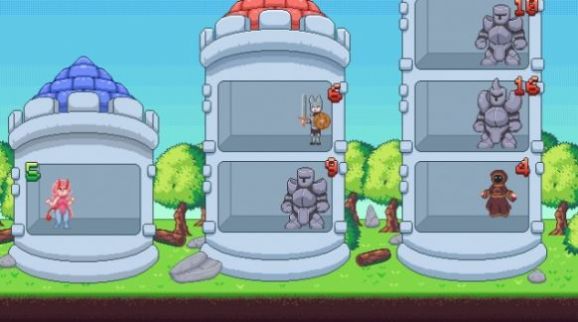 魅魔猎食像素爬塔手游下载  v1.0图3