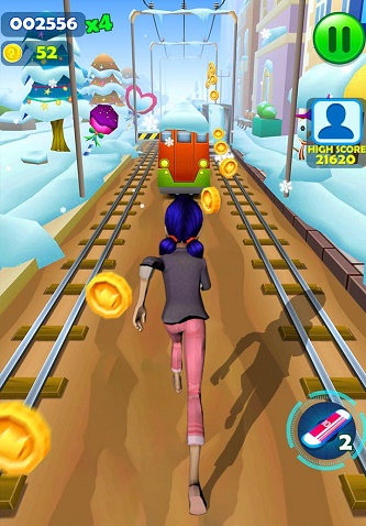 地铁少女冒险冲刺3D最新版  v2.1图2