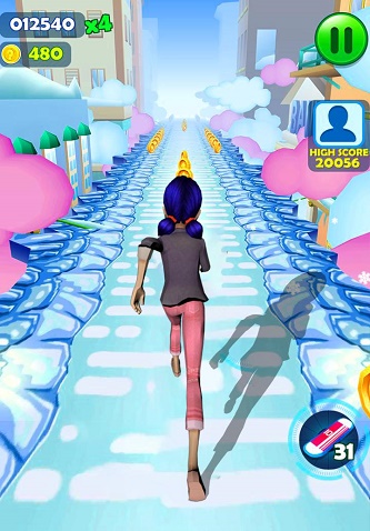 地铁少女冒险冲刺3D最新版