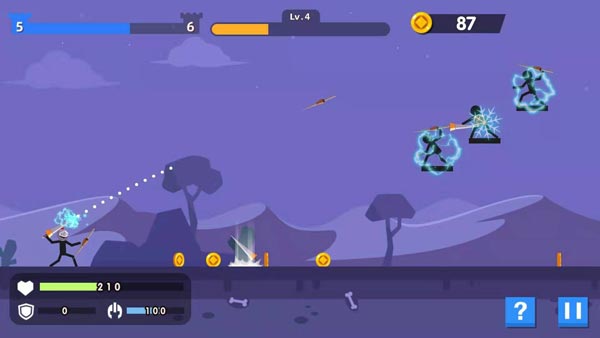 火柴人神射手最新无限钻石版能开宝箱  v1.10.4图1