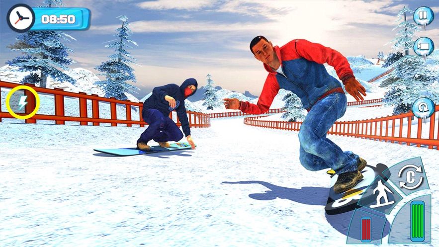 滑雪板滑雪比赛2020  v1.0.0图4