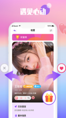 枕爱社交最新版本下载安装免费苹果  v1.0.1图1