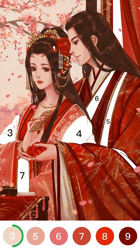 乐涂数字填色游戏2023